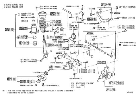 2006 Toyota Avensis Lowering Springs Tte 6 Main Part Numbers Manual and Wiring Diagram