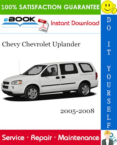 2006 Uplander All Models Service And Repair Manual