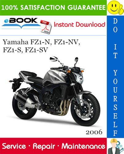 2006 Yamaha Fz1 N Fz1 Nv Fz1 S Fz1 Sv Workshop Repair Service Manual