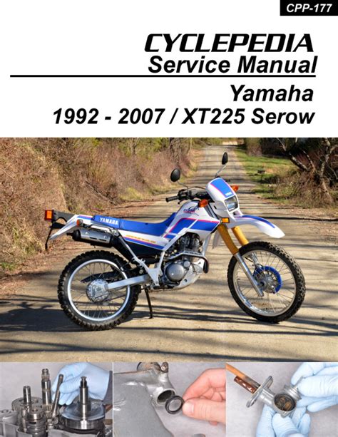 2006 Yamaha Xt225 Motorcycle Service Manual