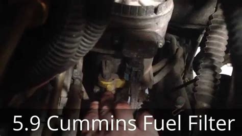 2006 dodge deisel 5 9 fuel filter 