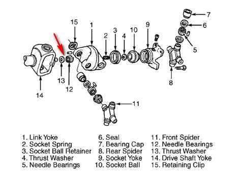 2006 jeep liberty front drive shaft diagram 