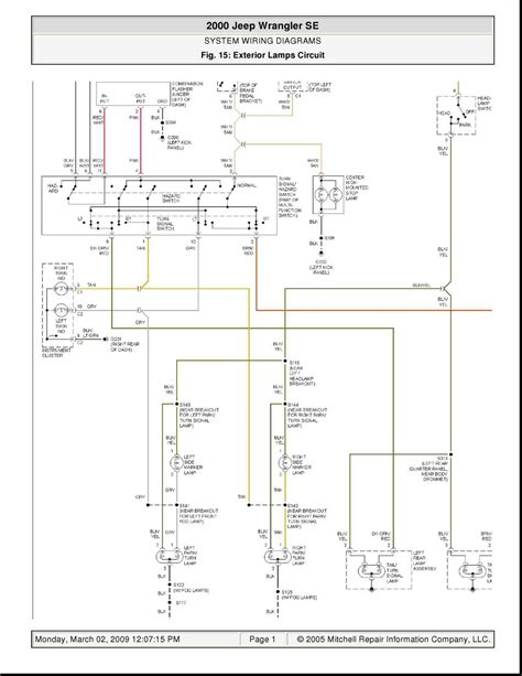 2006 jeep wiring schematic 