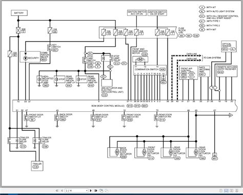 2006 nissan xterra tail light wiring diagram 