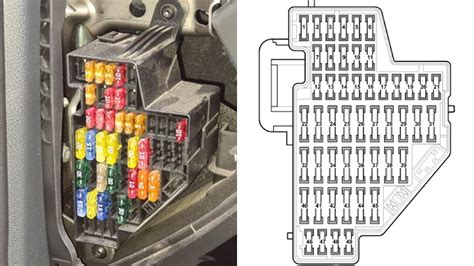 2006 volkswagen passat fuse panel diagram 