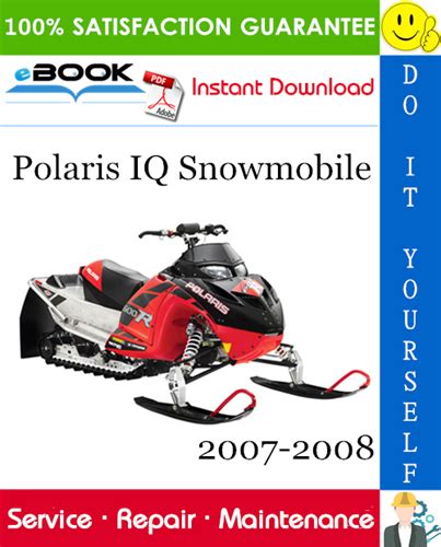 2007 2008 Polaris Iq Snowmobile Service Repair Manual Download