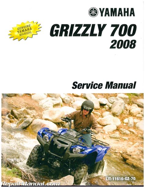 2007 2008 Yamaha Grizzly 700 Yfm7fgpw Atv Service Repari Workshop Manual Download