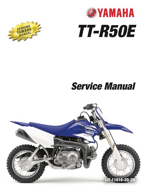 2007 2009 And 2012 Yamaha Ttr50e Service Repair Manual Download