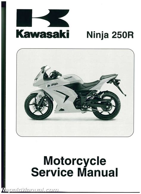 2007 2011 Kawasaki Ninja 250r Service Repair Manual Download 2007 2008 2009 2010 2011