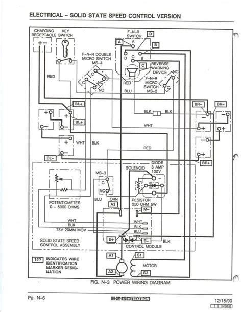 2007 36 volt ezgo wiring 