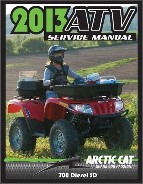 2007 Arctic Cat 700 Diesel Atv Service Repair Workshop Manual Instant Download