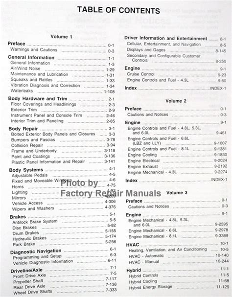 2007 Chevy Silverado Service Manual