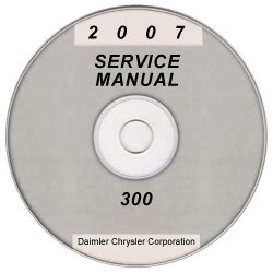 2007 Dodge 300 Magnum Charger Srt8 Service And Repair Manual