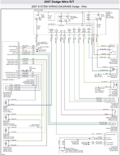 2007 Dodge Nitro Wiring Diagram