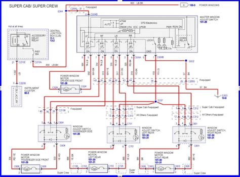 2007 Ford F 150 Power Window Wiring Diagram