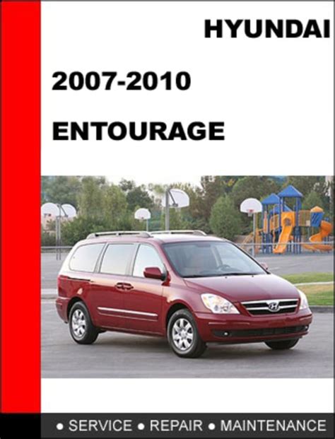 2007 Hyundai Entourage Factory Service Repair Workshop Manual
