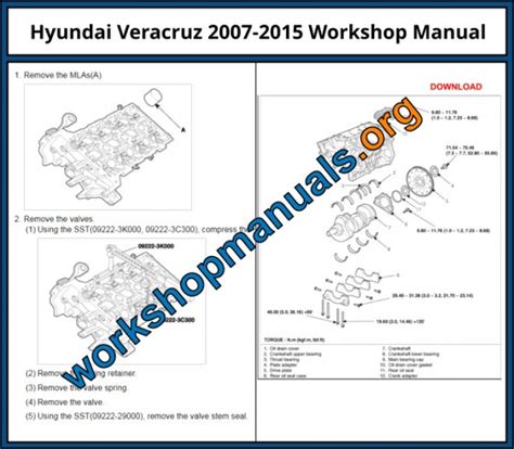 2007 Hyundai Veracruz EN Korean Manual and Wiring Diagram