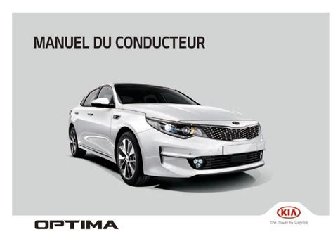 2007 Kia Optima Manuel DU Proprietaire French Manual and Wiring Diagram