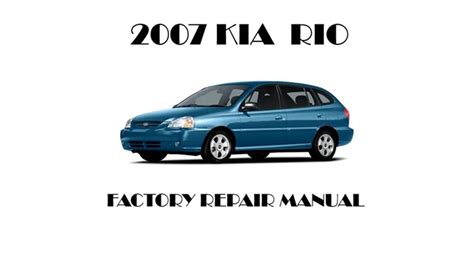 2007 Kia Rio5 Service Repair Manual Software