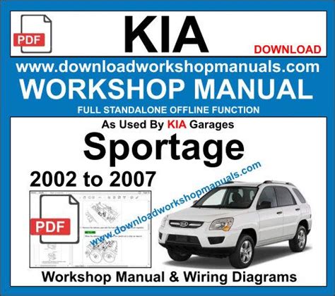 2007 Kia Sportage Manuale Del Proprietario Italian Manual and Wiring Diagram