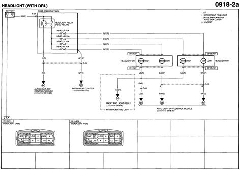 2007 Mazda 6 Headlight Wiring Diagram