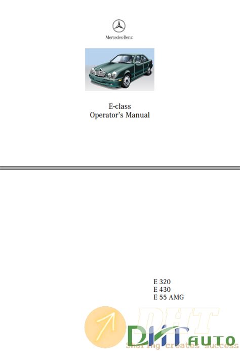 2007 Mercedes Benz E320 Service Repair Manual Software