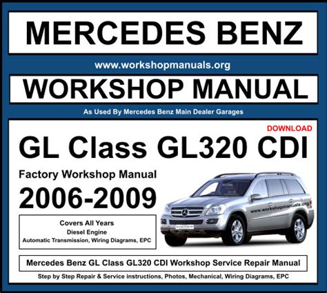 2007 Mercedes Benz Gl Class Gl320 Cdi Owners Manual