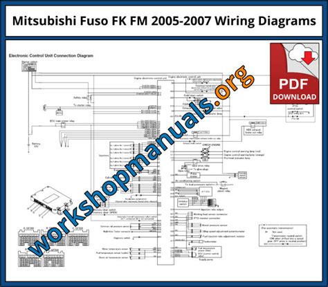 2007 Mitsubishi Fuso Wiring Diagrams