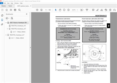 2007 Polaris Hawkeye Service Manual