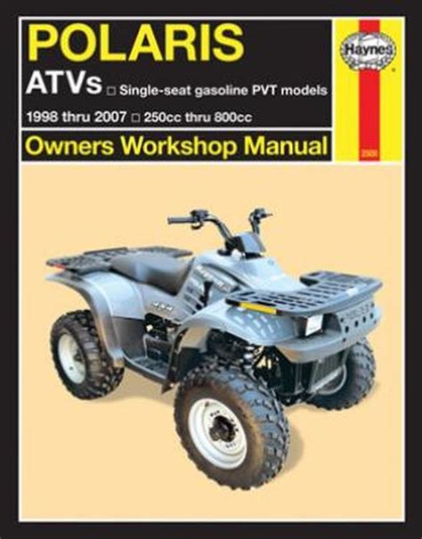 2007 Polaris Sportsman 500 6x6 Service Repair Workshop Manual Owner S Manual 2 Manuals