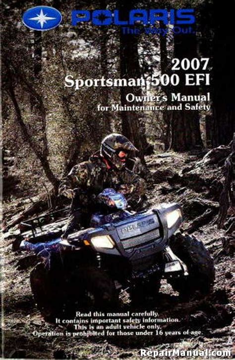 2007 Polaris Sportsman 6x6 Service Repair Manual Download