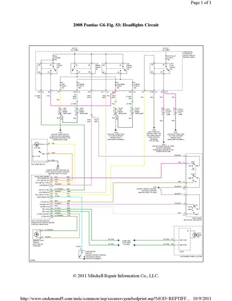 2007 Pontiac G6 Wiring Diagram