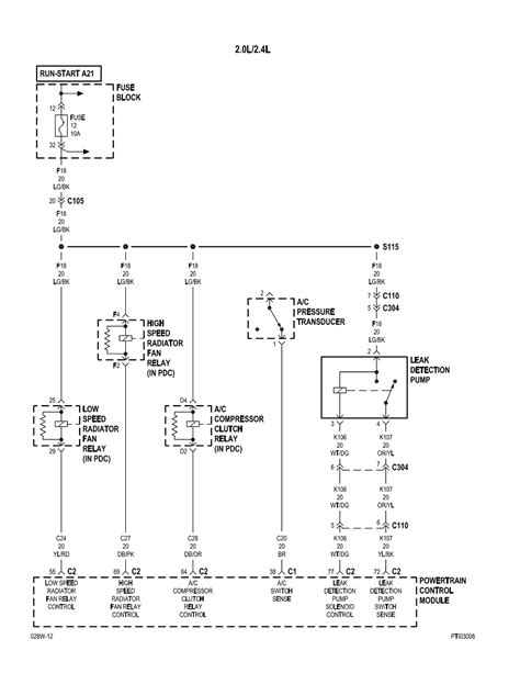 2007 Pt Cruiser A C Compressor Wiring Diagram