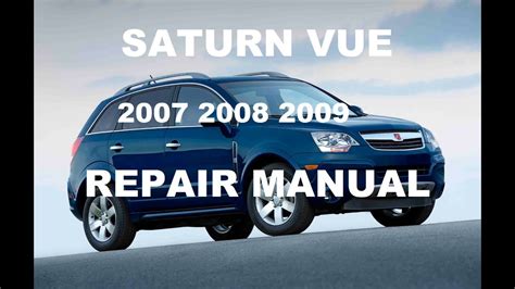 2007 Saturn Vue Service Repair Manual Software