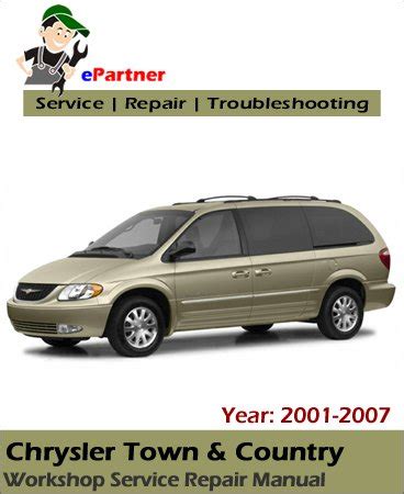 2007 Town And Country All Models Service And Repair Manual