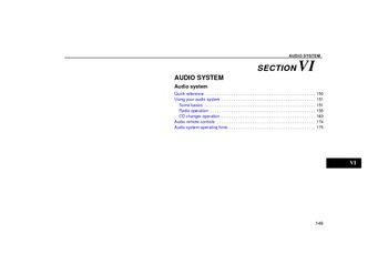 2007 Toyota Camry 2007 Camry Navigation Audio System Manual and Wiring Diagram