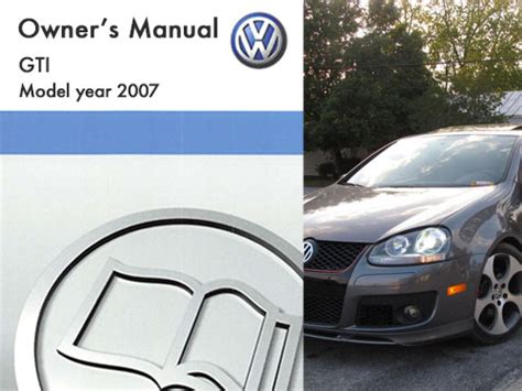 2007 Volkswagen Gti Service Repair Manual Software