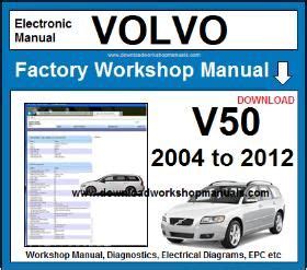 2007 Volvo V50 Service Repair Manual Software