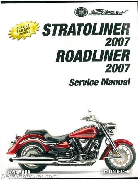 2007 Yamaha Xv19 Road Liner And Stratoliner Service Repair Manual Download