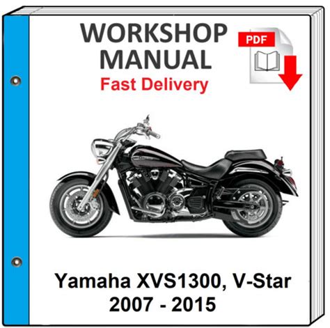 2007 Yamaha Xvs13 V Star Service Repair Workshop Manual Download