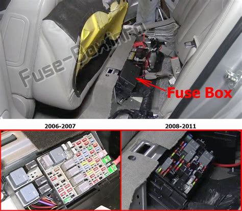 2007 buick lucerne fuse box 