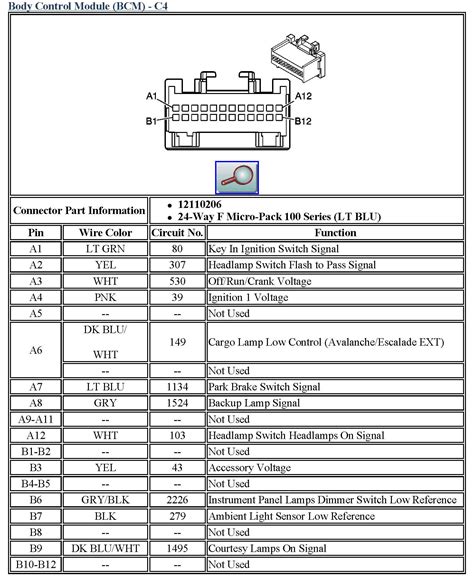 2007 chevy tahoe stereo wiring diagram 
