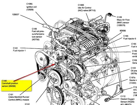 2007 ford freestyle engine diagram 