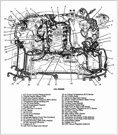 2007 ford mustang engine diagram 