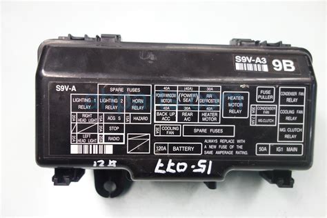 2007 honda pilot fuse box location 