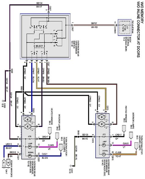 2007 mustang mirror wiring harness 