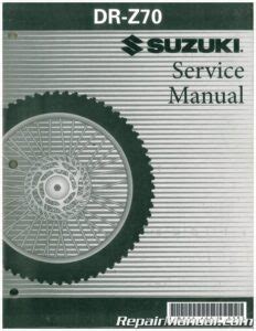 2008 2009 Suzuki Dr Z70 Service Repair Manual Download 08 09