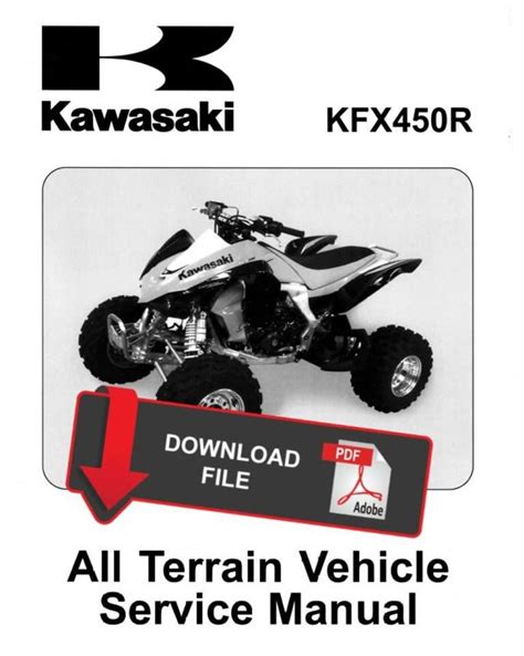 2008 2011 Kawasaki Kfx450r Service Repair Manual Highly Detailed Fsm Pdf Preview