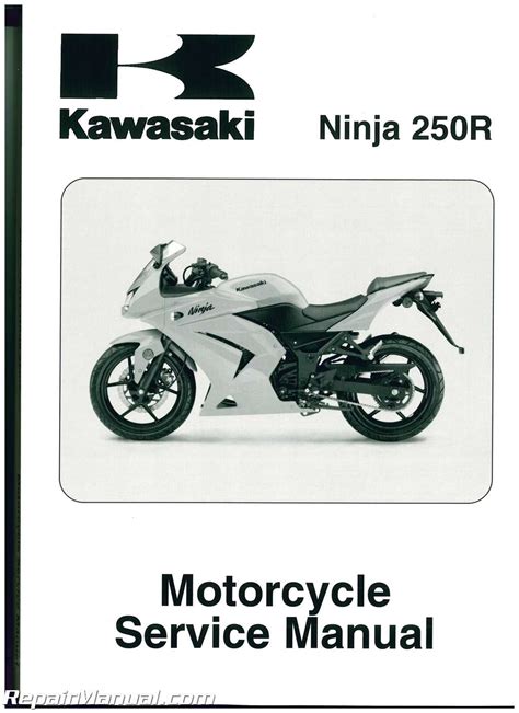 2008 2012 Kawasaki Ninja 250r Ex250 Service Repair Manual