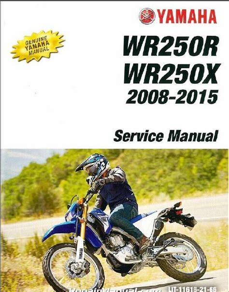 2008 2013 Yamaha Wr250r Wr250x Service Manual Repair Manuals And Owner S Manual Ultimate Set Pdf Download